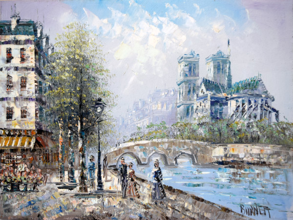 Untitled (Notre Dame) by Caroline C. Burnett