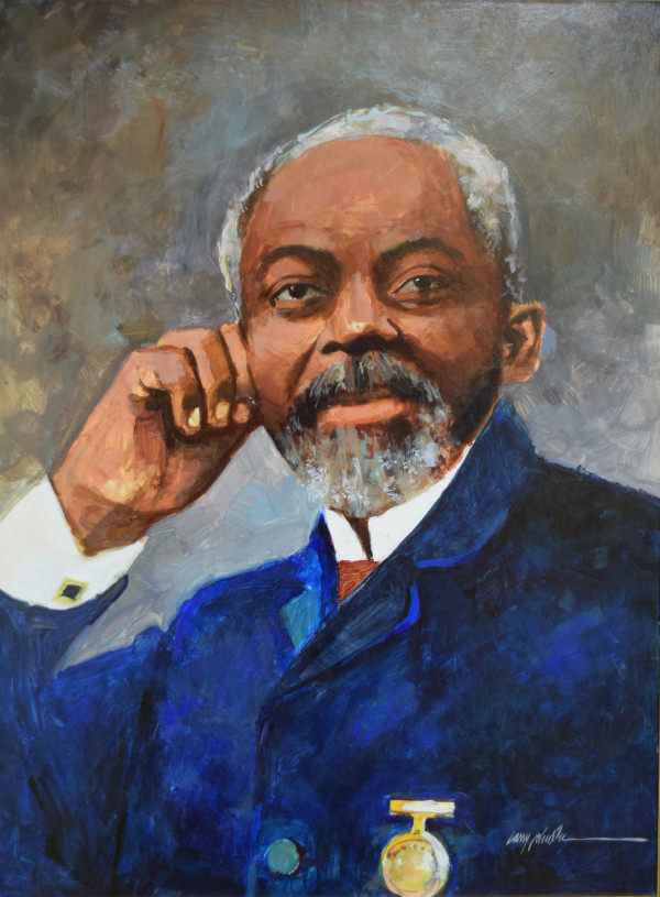 Sargent William H. Carney by Larry Johnson