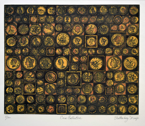Coin Collection (large version) by Donald Stoltenberg