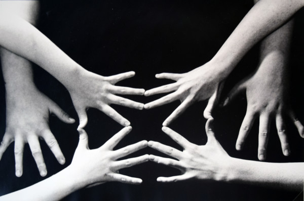Geometric Hands by Mary Ellis