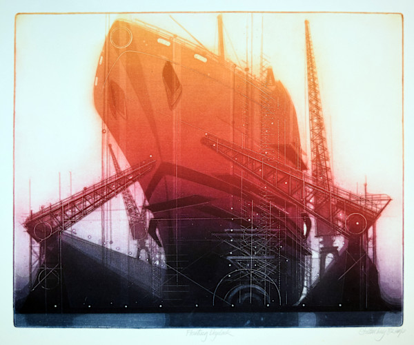 Floating Drydock by Donald Stoltenberg