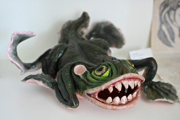 Aquatic Frog by Arianne Benoit