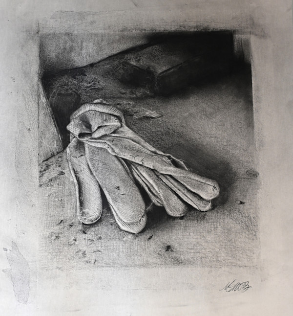 Lost Glove (Study) by Nancy McCadden O'Brien