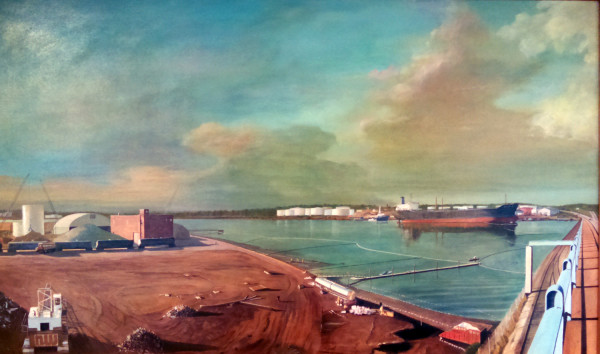 View of South Portland Maine by Frederick Kellog