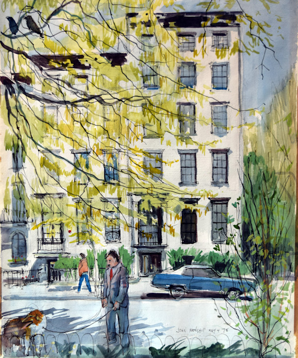 127 East 10th St. New York by John Manship
