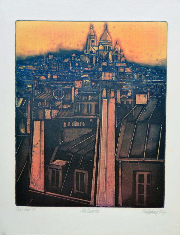 Montmartre by Donald Stoltenberg