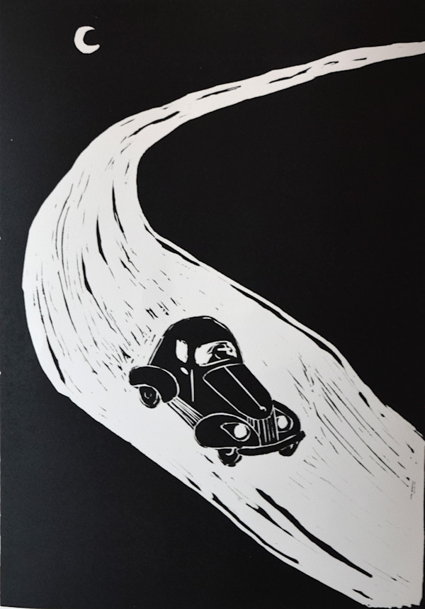 Moonlight Road by Carmen Cicero