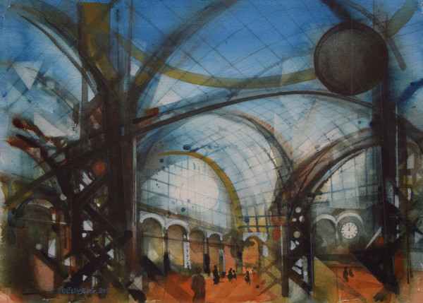 Old Penn Station II by Donald Stoltenberg
