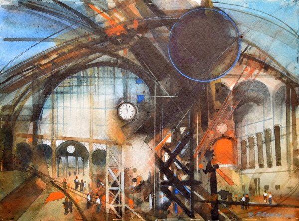 Old Penn Station I by Donald Stoltenberg