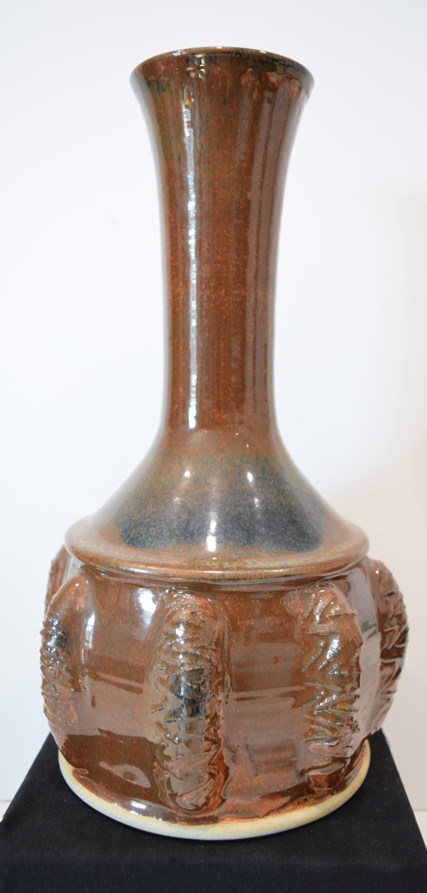 Deep Brown Vase by Dorothy Pulsifer