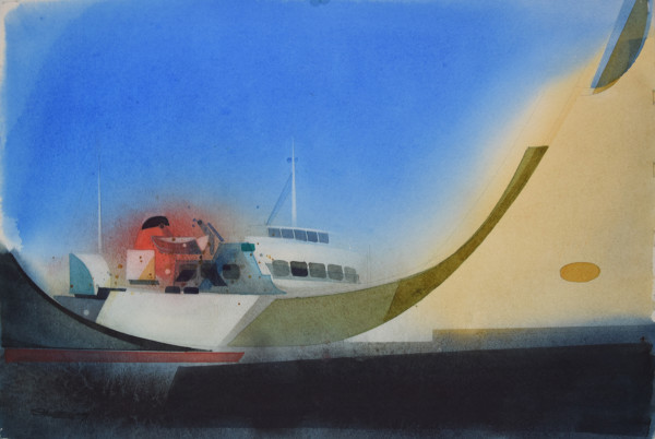 Red Funnel by Donald Stoltenberg