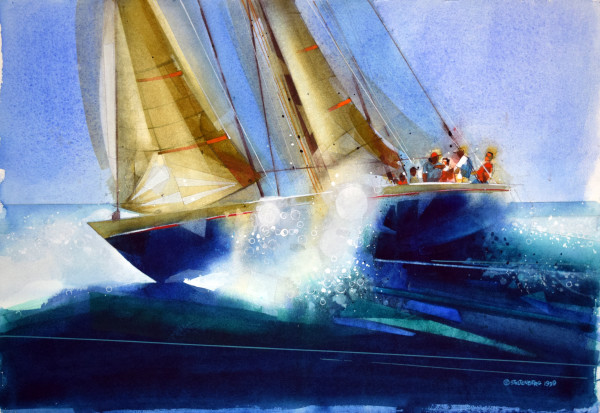Sail Spray by Donald Stoltenberg