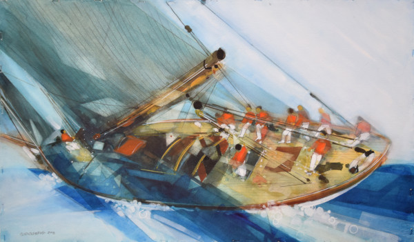 Sail Speed by Donald Stoltenberg