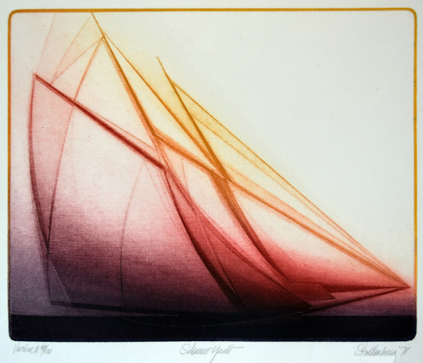 Schooner Yacht (8) by Donald Stoltenberg