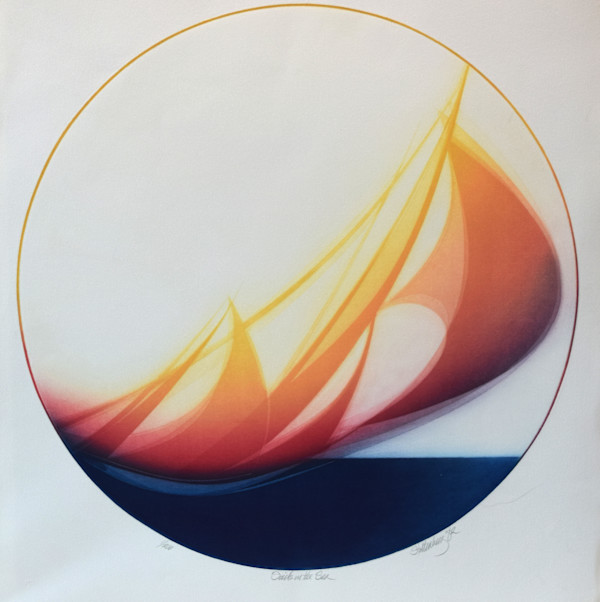Sails on the Sea by Donald Stoltenberg