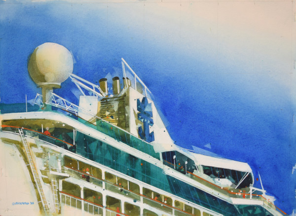 Splendor of the Seas Super Structure by Donald Stoltenberg