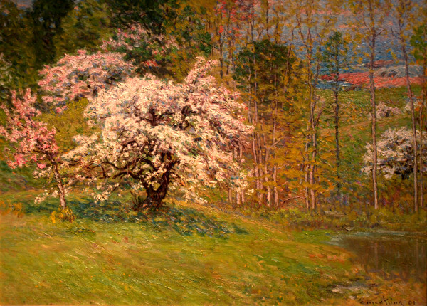 Orchard in Spring by John Enneking
