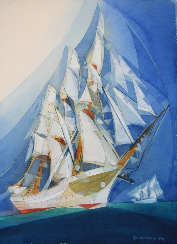 Tall Sails by Donald Stoltenberg