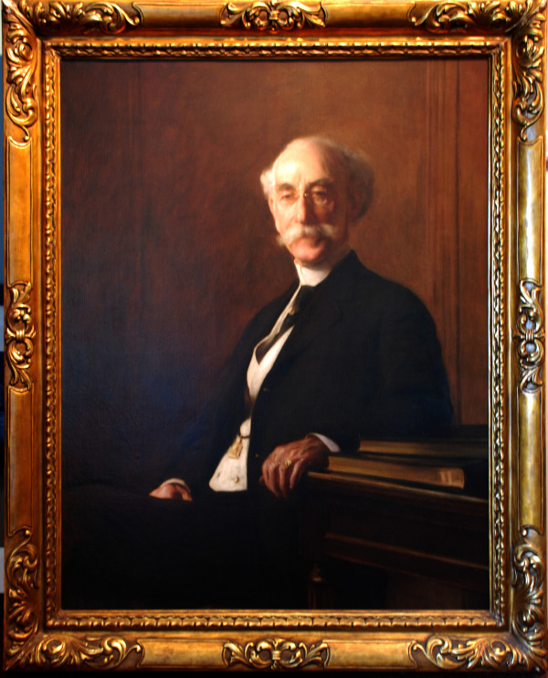 Portrait of Railroad Tycoon, William Henry McDoel by Joseph Rodefer DeCamp