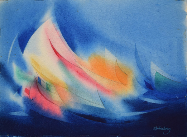 Untitled (Sails) by Donald Stoltenberg