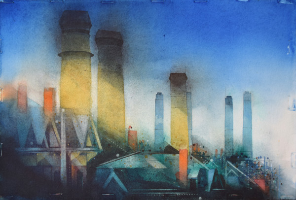 Untitled (Factory) by Donald Stoltenberg