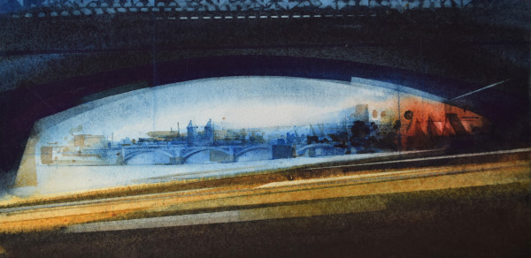 Untitled (Thames Bridges) by Donald Stoltenberg