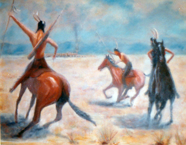 White Man Come with Iron Horse by Joseph R. Corish