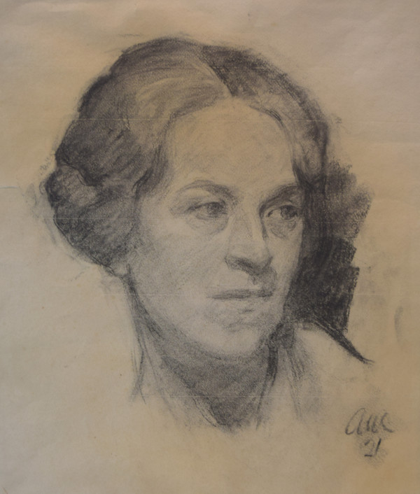 Portrait of a Woman by A. W.