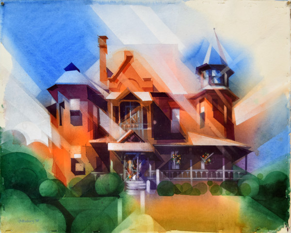 House in Holyoke by Donald Stoltenberg