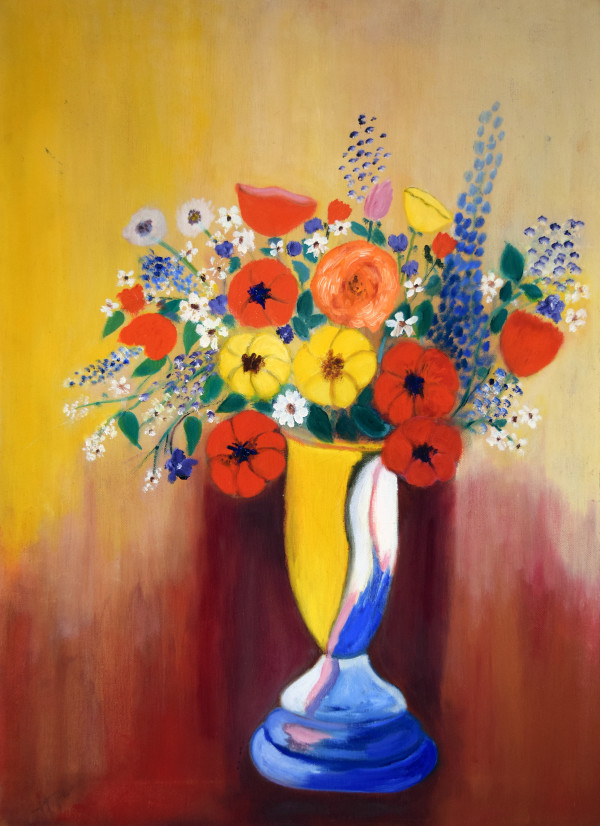Still Life with Flowers by Hope