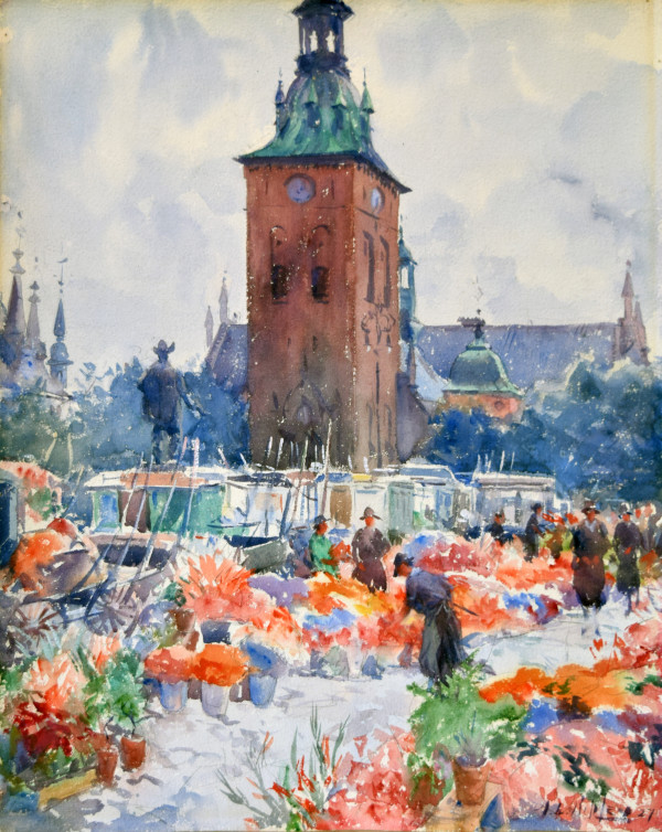 Flower Market in Oslo by Ripley