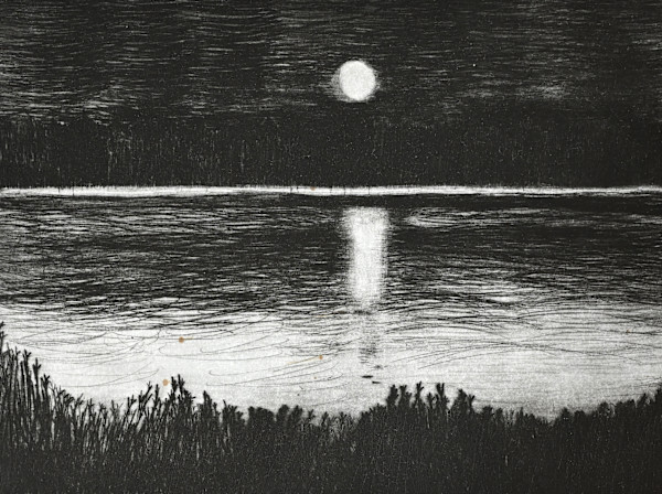 Untitled (Moon) by B. Charpentier