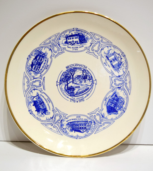 Bridgewater Bicenntenial Plate by Mary Crowley