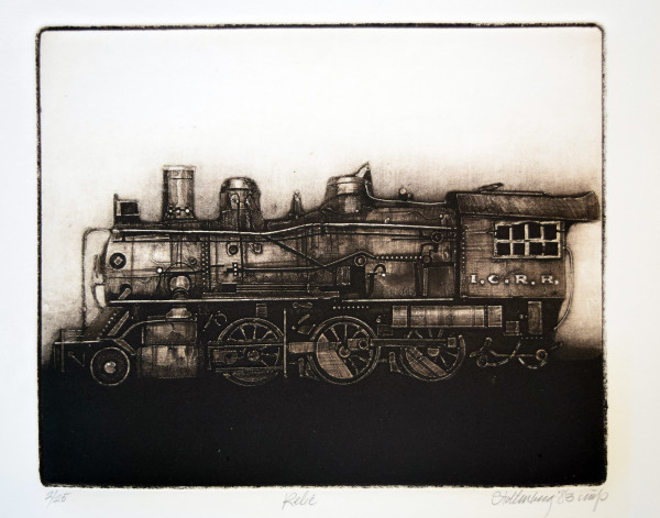 Relic (Train Engine) by Donald Stoltenberg