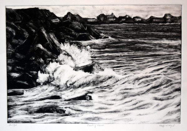 Crashing Waves by Wendy Vogel