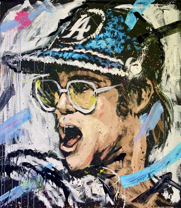 Elton John by David Garibaldi