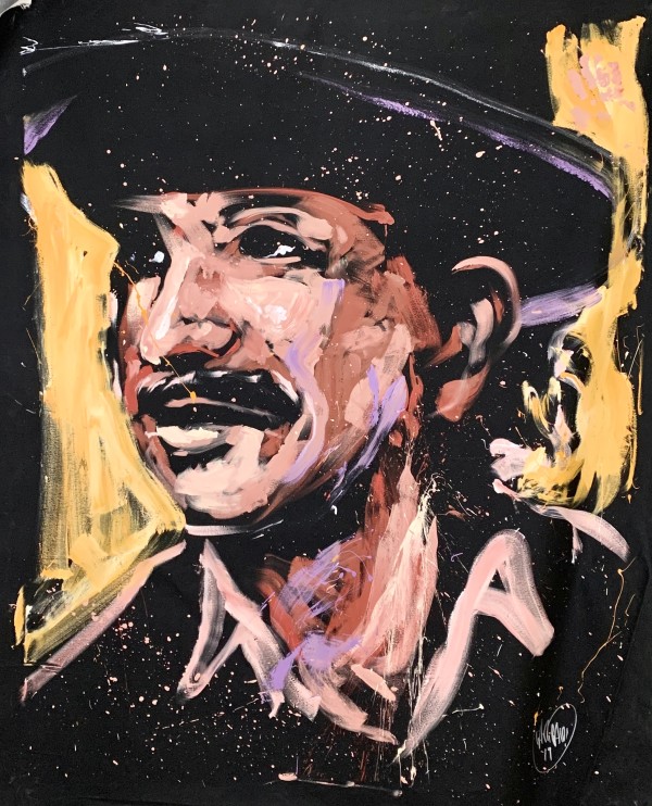 Carlos Santana - Albuquerque by David Garibaldi