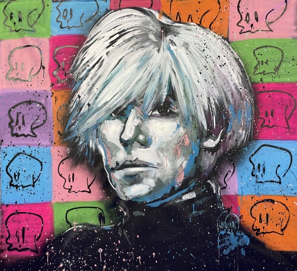 Warhol and Skulls by David Garibaldi