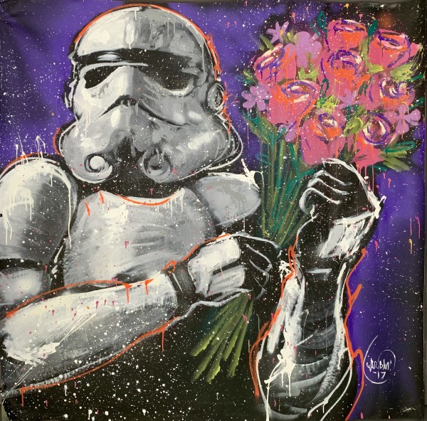 Storm Trooper Right by David Garibaldi