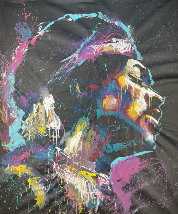Jimi Hendrix by David Garibaldi