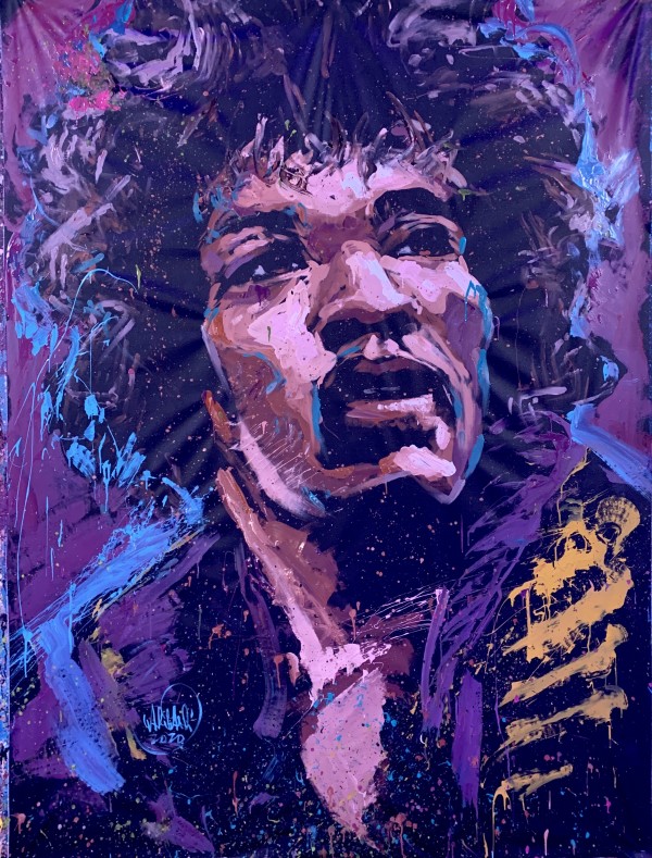Jimi Hendrix by David Garibaldi