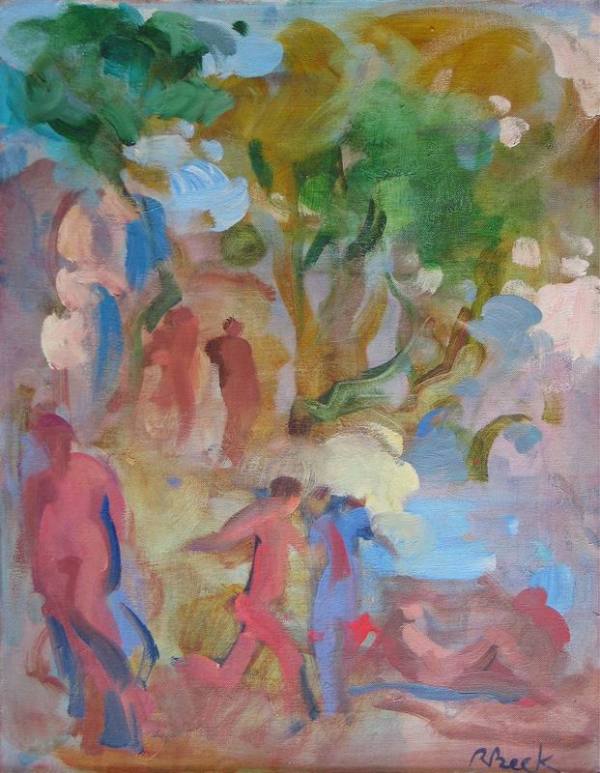 Study: Apollo and Daphne by Rosemarie Beck (Rosemarie Beck Foundation)