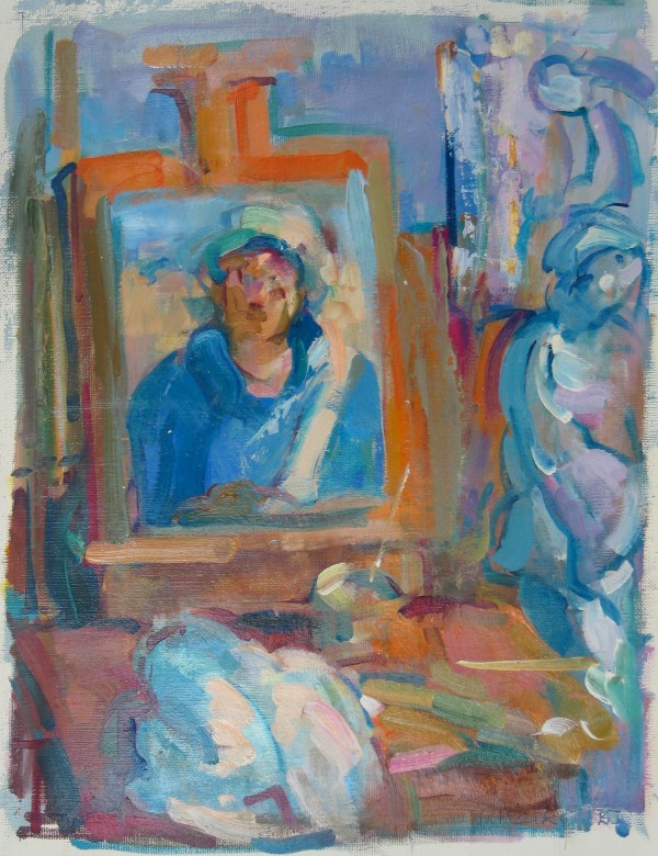 Portfolio #1728 Kishiko, Window, Lisa, Phaedra, Self Portrait [1995-2000] Oils