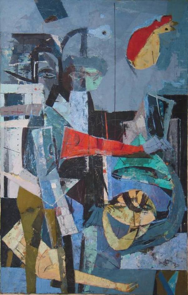 Untitled Abstract by Rosemarie Beck (Rosemarie Beck Foundation)