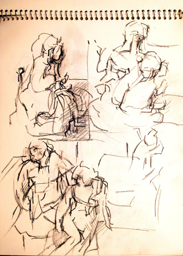 Sketchbook #1961 (2000) by Rosemarie Beck (Rosemarie Beck Foundation)