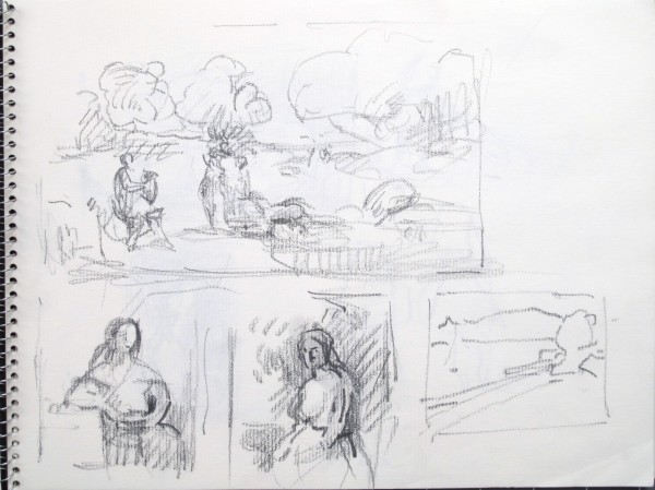Sketchbook #1971 (1996-1997) by Rosemarie Beck (Rosemarie Beck Foundation)