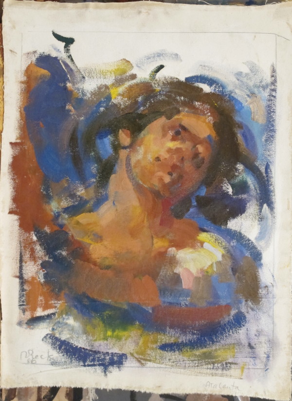 Portfolio #1989 Oil Sketches [1980-1989] Antigone, Atalanta, Apollo and Daphne, Icarus, In the Studio, Winged Horse