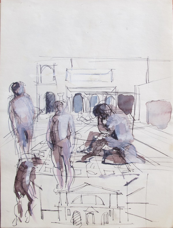 Portfolio #2042 Drawings [1987-1989] by Rosemarie Beck (Rosemarie Beck Foundation)