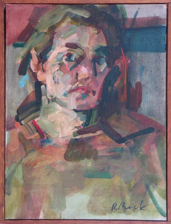 Self Portrait by Rosemarie Beck (Rosemarie Beck Foundation)