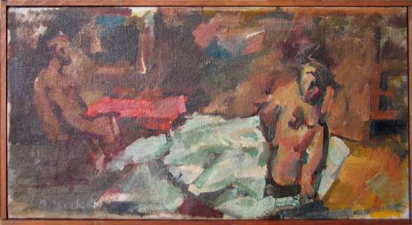 Lovers by Rosemarie Beck (Rosemarie Beck Foundation)
